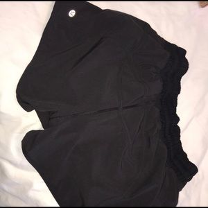Lululemon black shorts